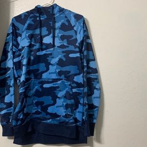 Men’s Blue Camo And1 Hoodie